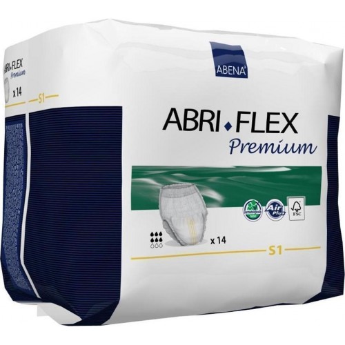 ABENA Abri Flex Premium S1 (60cm X 90cm) Σλιπ Πάνα Ακράτειας 14 τεμάχια