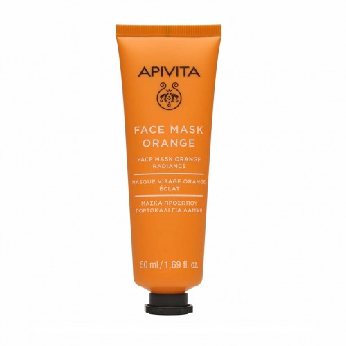 APIVITA Face Mask Μάσκα Λάμψης με Πορτοκάλι 50ml