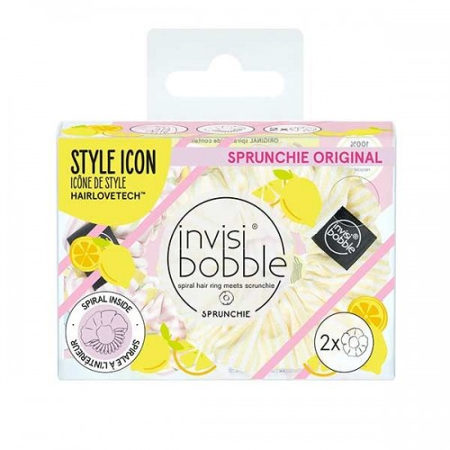 INVISIBOBBLE Sprunchie Duo Fruit Fiesta Simply the Zest (2τμχ)
