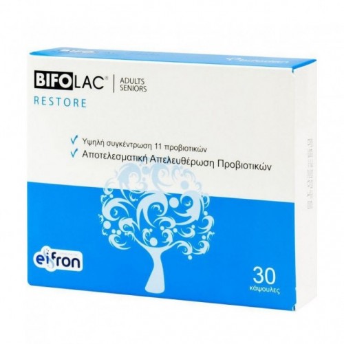EIFRON BIFOLAC Restore Probiotics 30 κάψουλες