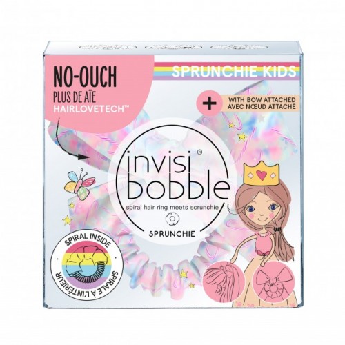 INVISIBOBBLE Kids Slim Sprunchie Sweets for my Sweet Παιδικό Λαστιχάκι με Φιόγκο 1 τμχ