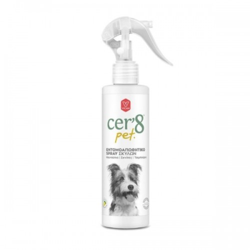 Cer'8 Pet Εντομοαπωθητικό Spray Σκύλων 200ml