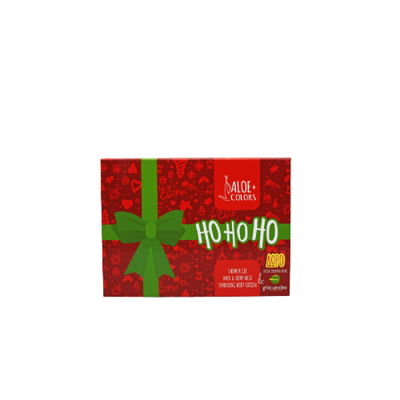 Aloe+ Colors Ho Ho Ho Gift Box & Special Christmas Blend Grizo & Prasino Τσάι