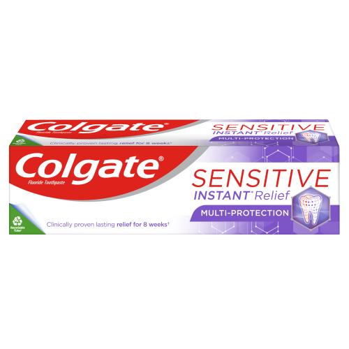 Colgate Sensitive Instant Relief Multi Protection Οδοντόκρεμα για Ανακούφιση από τον Πόνο της Ευαισθησίας, 75ml