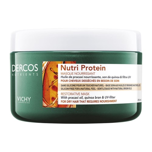 Vichy Dercos Nutri Protein Μάσκα Μαλλιών για Ξηρά Μαλλιά, 250ml