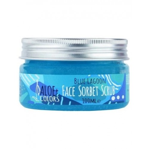 Aloe+ Colors Blue Lagoon Face & Body Scrub Απαλό Απολεπιστικό Προσώπου & Σώματος 100ml