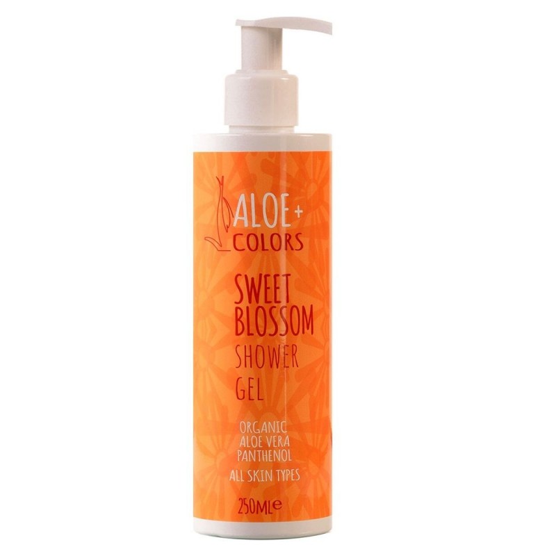 Aloe+ Colors Sweet Blossom Shower Gel Απαλό Αφρόλουτρο με Άρωμα Βανίλια-Πορτοκάλι 250ml