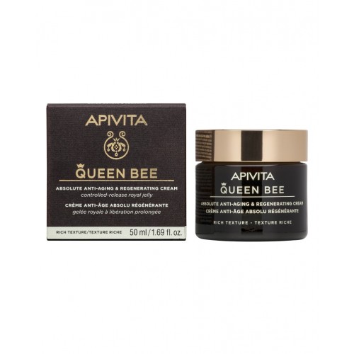 APIVITA Queen Bee Absolute Anti-aging & Regenerating Cream Rich Texture 50ml