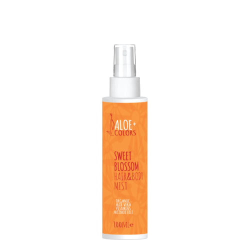 Aloe+ Colors Sweet Blossom Hair & Body Mist Ενυδατικό Σπρέι Σώματος & Μαλλιών με Άρωμα Βανίλια-Πορτοκάλι 100ml