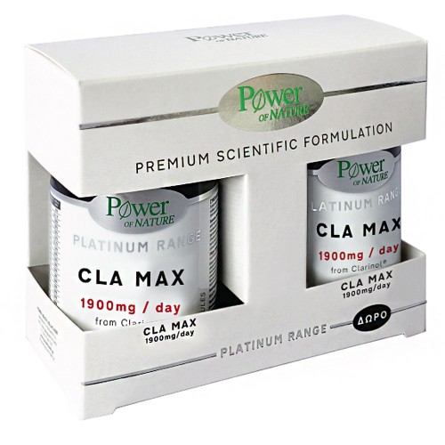 Power Of Nature Platinum Range Xs CLA Max 1900mg 2 x 60 κάψουλες