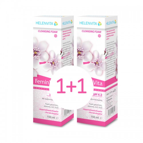 HELENVITA FeminVita pH 4.2 Cleansing Foam 2x150ml