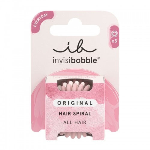 Invisibobble Original Hair Spiral The Pinks 3 Τεμάχια