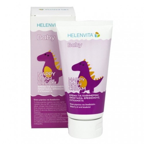 HELENVITA Baby Nappy Rash Cream Κρέμα για την καθημερινή προστασία από ερεθισμούς & συγκάματα 150ml