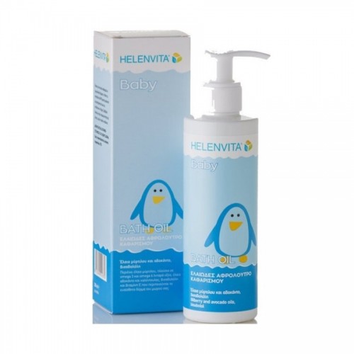 HELENVITA Baby Bath Oil Cleanser Καθαριστικό Υγρό 200ml