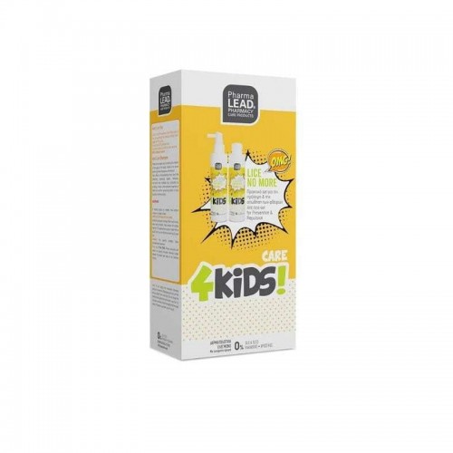 Pharmalead Λοσιόν 125ml & Σαμπουάν 125ml για Πρόληψη & Αντιμετώπιση Ενάντια στις Ψείρες 4Kids Lice No More Set για Παιδιά