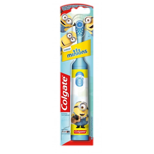 COLGATE Παιδική Minions Πολύ Μαλακή Οδοντόβουρτσα Μπαταρίας Extra Soft Μπλε