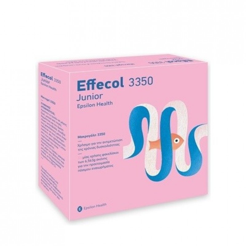 EPSILON HEALTH Effecol 3350 Junior 24 φακελίσκοι