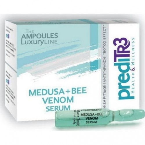 PREDITR3 Medusa+Bee Venom Serum Αντιρυτιδικός Ορός για Botox Effect 1 αμπούλα x 2ml