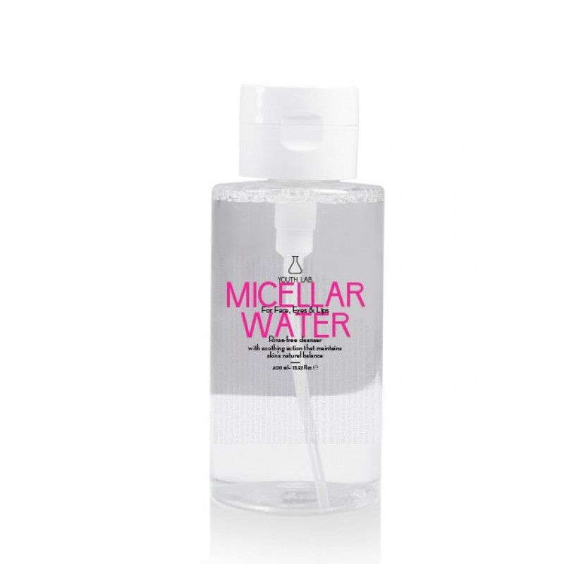 YOUTH LAB Micellar Water για όλους τους τύπους δέρματος 400ml