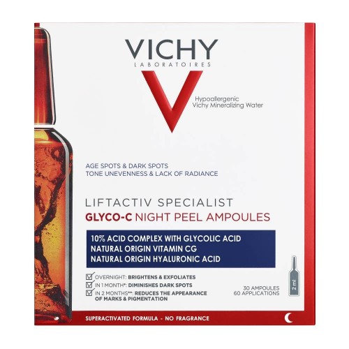 VICHY Liftactiv Specialist Glyco-C Night Peel Ampoules 30τμχ