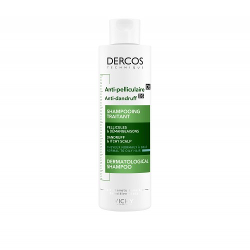 VICHY Dercos Anti-dandruff Shampoo - greasy hair 200ml