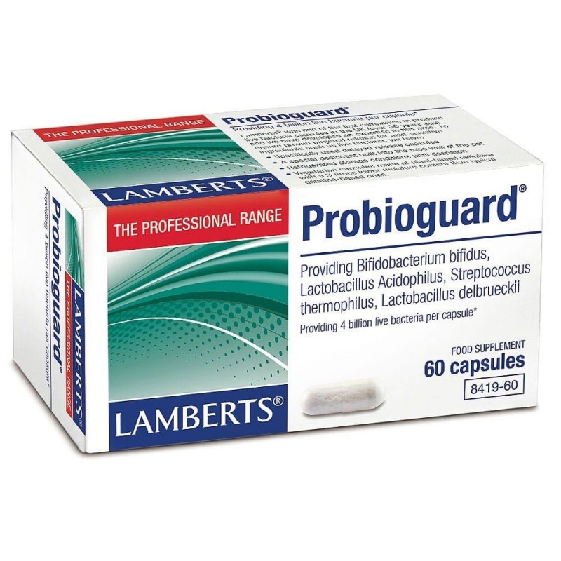 LAMBERTS Probioguard πρoβιοτικό συμπλήρωμα διατροφής 60 κάψουλες