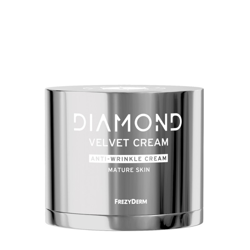 FREZYDERM DIAMOND VELVET ΑΝΤΙ-WRINKLE CREAM - Αντιγηραντική Κρέμα Προσώπου για Ώριμο Δέρμα 50ml