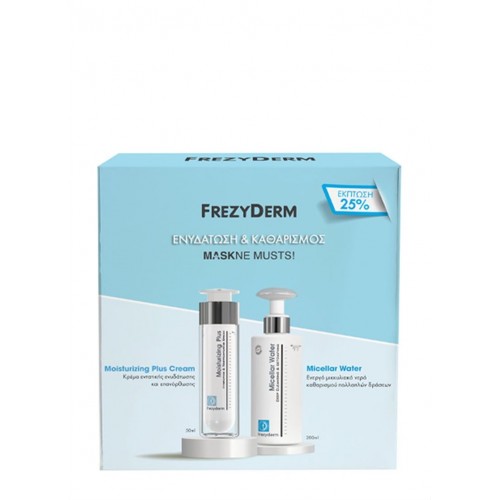 FREZYDERM Moisturizing Plus Cream 50ml & Micellar Water 200ml