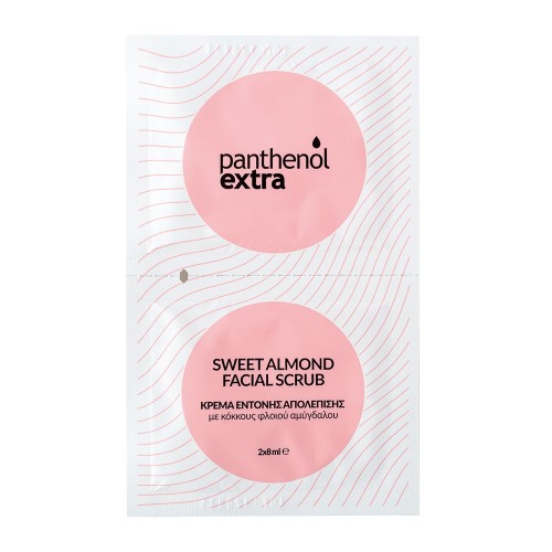 PANTHENOL EXTRA Sweet Almond Facial Scrub 2 x 8ml