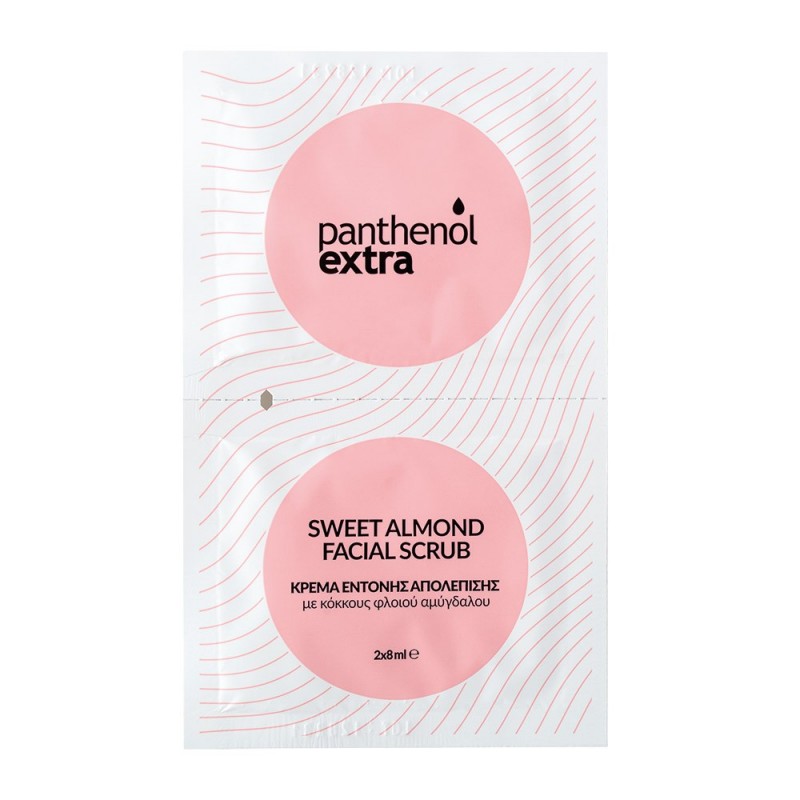 PANTHENOL EXTRA Sweet Almond Facial Scrub 2 x 8ml