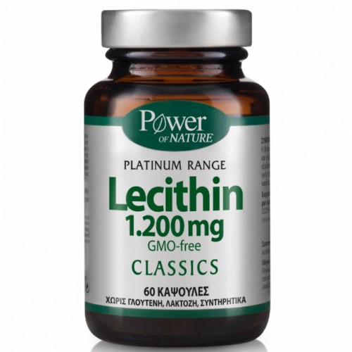POWER HEALTH Platinum Lecithin 1200mg 60 κάψουλες