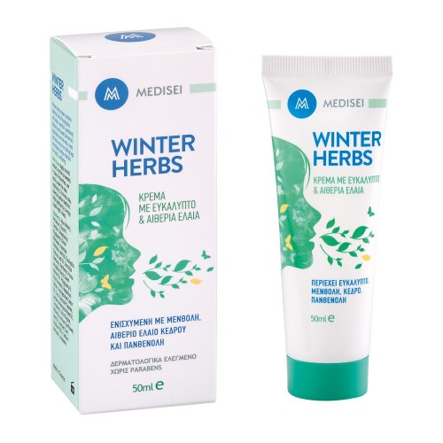 MEDISEI Winter Herbs Cream Κρέμα με Ευκάλυπτο & Αιθέρια Έλαια 50ml