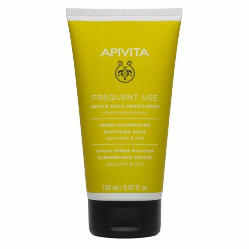 APIVITA κρέμα καθημερινής χρήσης για όλους τους τύπους μαλλιών με χαμομήλι & μέλι 150ml