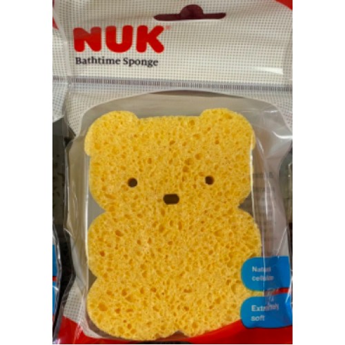 NUK Bathtime Sponge Σφουγγαράκι για το Μπάνιο Πορτοκαλί