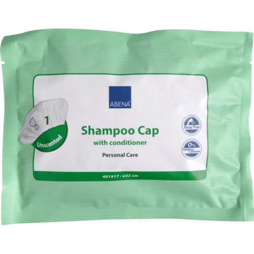 ABENA Shampoo Cap With Conditioner Καπελάκι για Τοπικό Λούσιμο Χωρίς Νερό