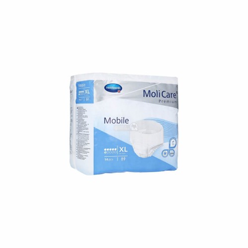 MOLICARE Premium Mobile super plus εσώρουχο ακράτειας νύχτας 8 σταγόνες No XL 14 τμχ