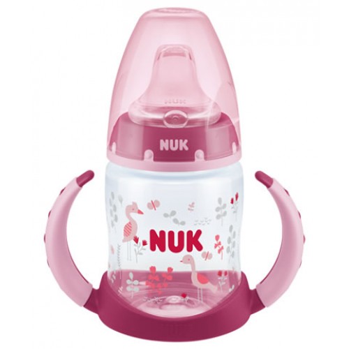 NUK First Choice Μπιμπερό εκπαίδευσης 150ml με ρύγχος Ροζ