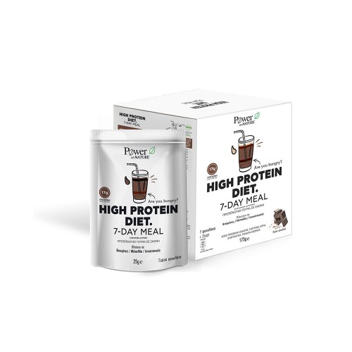 Power of Nature High Protein Diet 7-Day Meal Πρωτεϊνούχο Γεύμα σε Σκόνη 7 x 25g