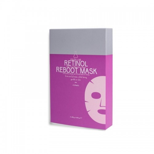 Youth Lab Retinol Reboot Mask -Υφασμάτινη Μάσκα Νυκτός Προσώπου με Ρετινόλη 4τμχ