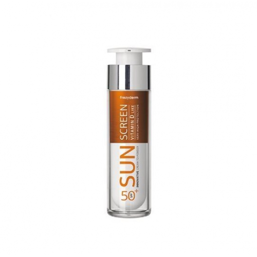 FREZYDERM Sun Screen Cream to Powder Vitamin D Like SPF50+ 50ml
